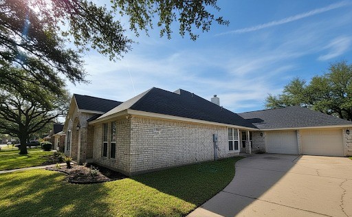 house with a newly installed roof 