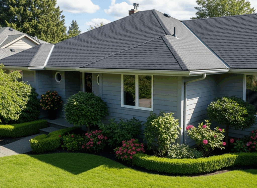 roof installed by one of the top-rated roofing companies, Alpine Roofing & Solar