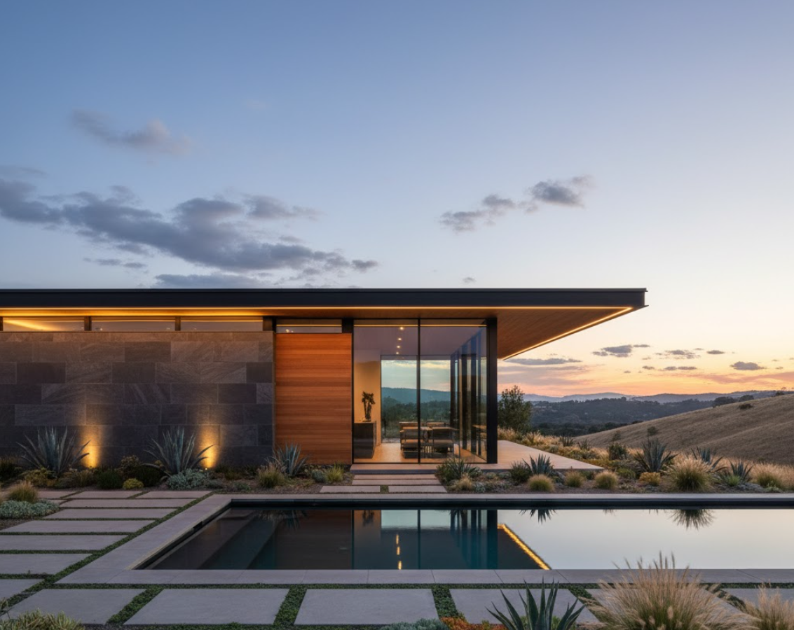 house with flat roof, requiring inspection or flat roof leak repair in DFW