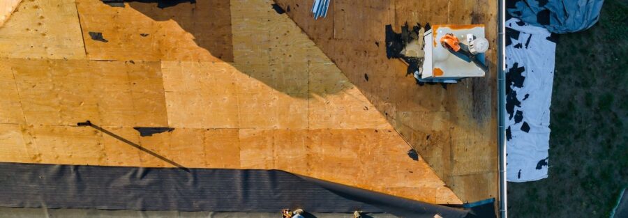 crew performing roof repair for homeowners searching who does roof repairs near me