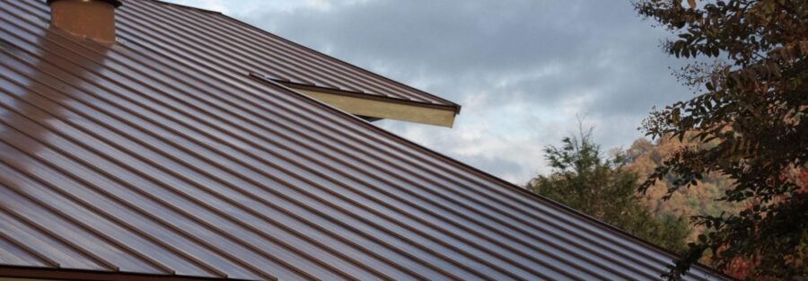 metal roof installed by metal roofing contractors near me